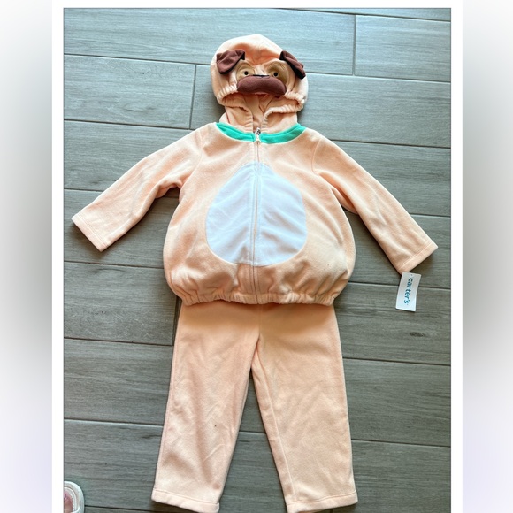 Carter’s Toddler Dog Costume Outfit 2-Piece Hooded Set 24M NWT - Picture 1 of 5